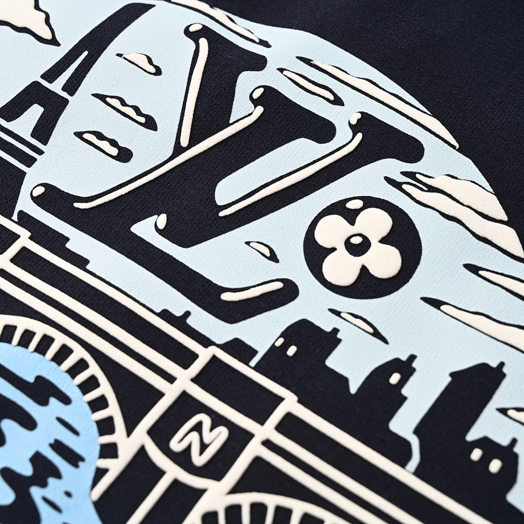 Louis Vuitton Monogram Jacquard Cotton Sweatshirt