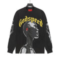 Godspeed Washed Black Rock Graphic Long-Sleeve T-Shirt — hero