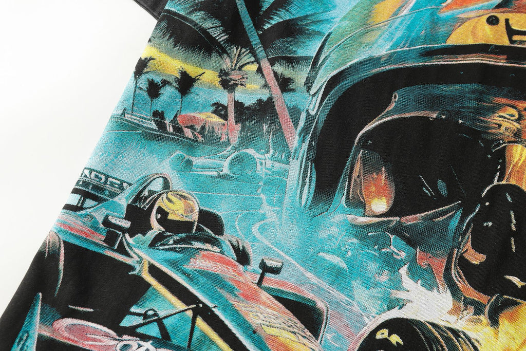 Godspeed Racing Skull Graphic T-Shirt — detail