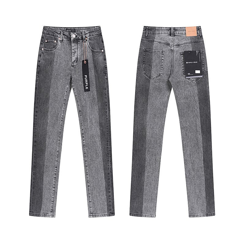 Purple Brand Gray Washed Jeans — hero
