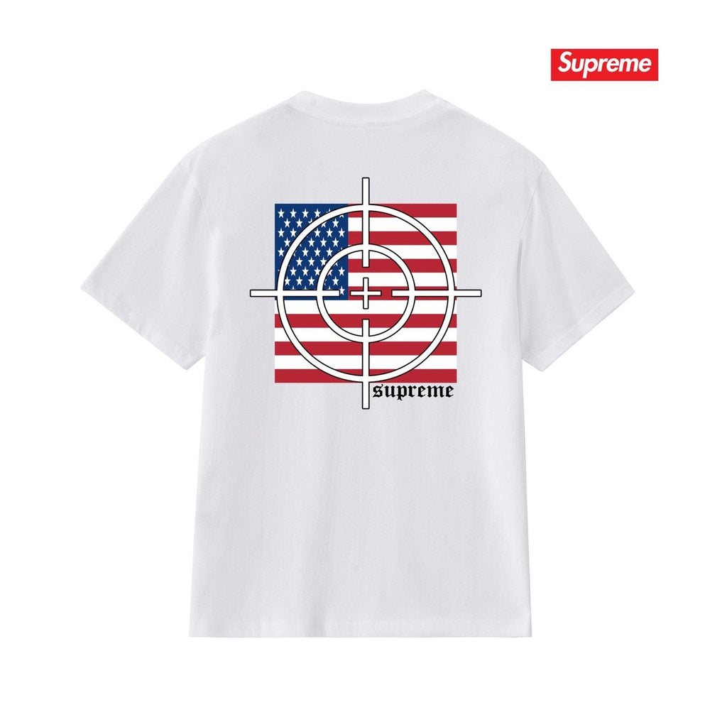 Supreme Flag Target Graphic T-Shirt — back