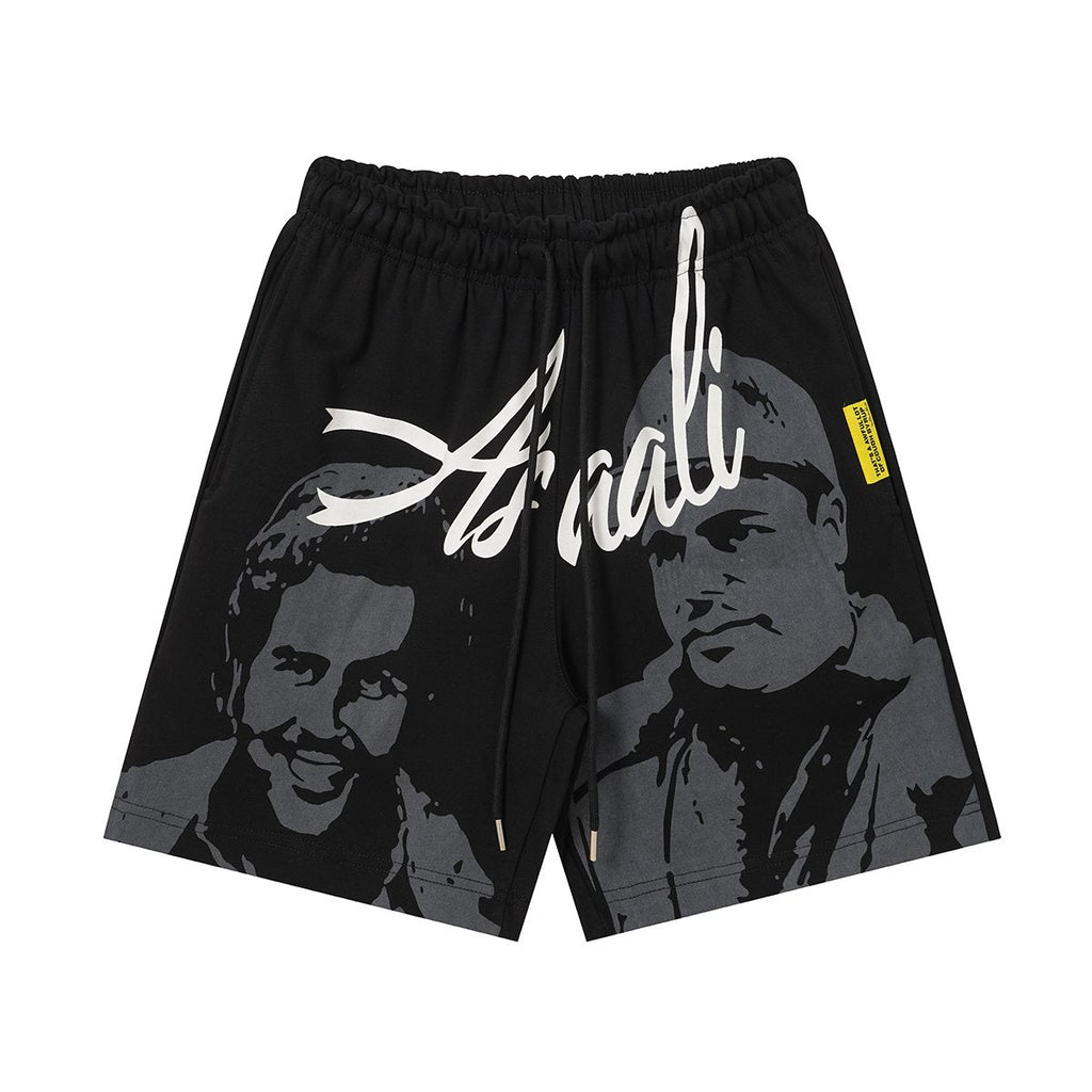 THAT'S A AWFUL LOT OF COUGH SYRUP Portrait Graphic Shorts — front