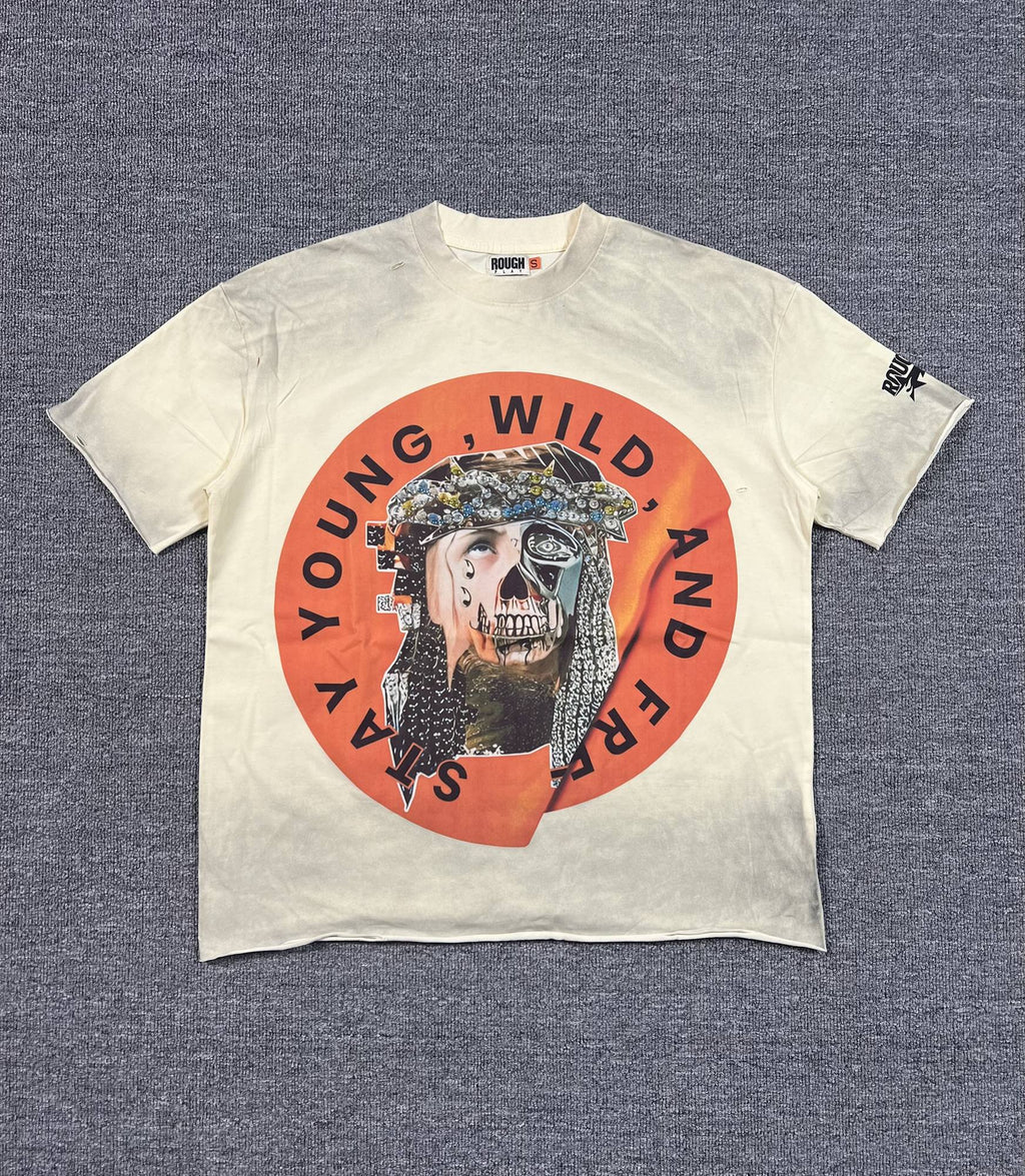 Rough Play Skull Graphic Short-Sleeve T-Shirt — hero