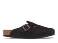 Birkenstock Boston Soft Footbed Suede Mocha