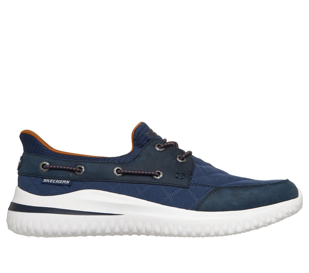 Skechers Slip-ins: Delson 3.0 - Cozy Fit® Skipper, NAVY