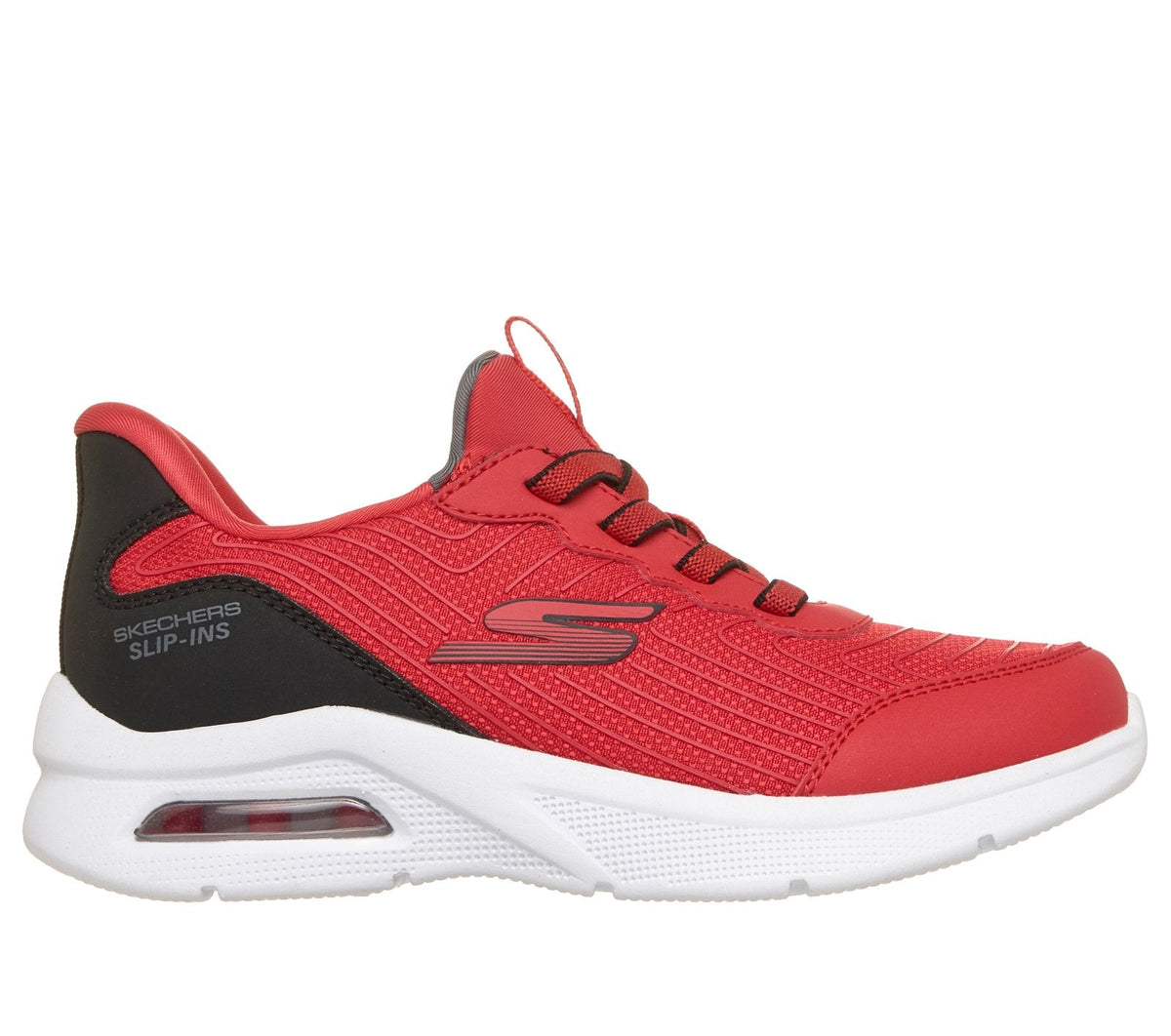 Skechers Slip-ins: Microspec Max Advance - Motion Edge, RED / BLACK
