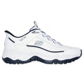 Skechers Slip-ins: E'Lite Afterburn - Grill Corporal, WHITE / NAVY