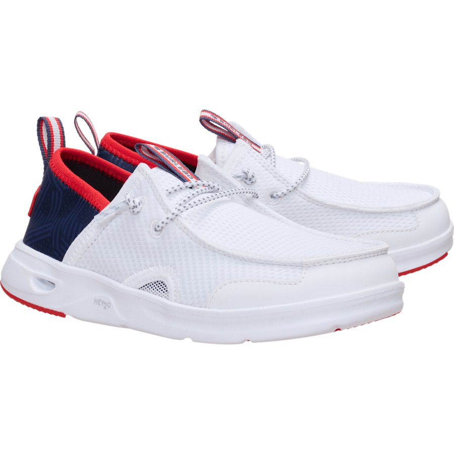 HEYDUDE X BURLEBO Flag Wally Youth Hey2O Wander