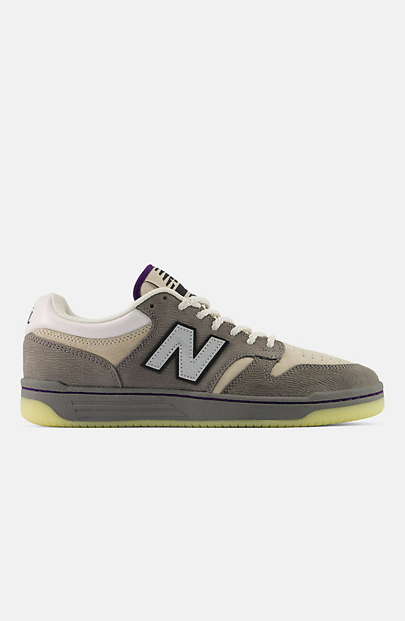 New Balance Men's Numeric 480 x Civil Skateboarding Shoes - Harbor Grey/Silver Lining