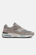 New Balance Men's Made in UK 991v2 Shoes - Dove/Alloy And Silver