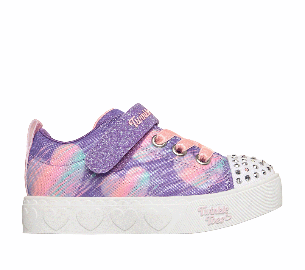 Twinkle Toes: Heart Steps - Heart Sketch, PURPLE / MULTI